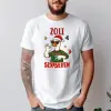 TeeInBlue Six seven 67 mem póló karácsonyi mintával és névvel Fehér póló / fehér / L