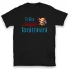 TeeInBlue Szerkeszthető karácsonyi póló Póló / fekete / XL