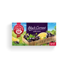 TEEKANNE feketeribizli tea citrommal 20x2,5g 50 g tea