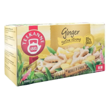 TEEKANNE ginger extra strong citrom ízű gyömbér tea 35g tea