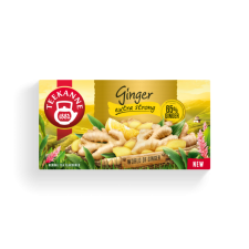 TEEKANNE Ginger Extra Strong - citrom ízű gyömbértea reform élelmiszer
