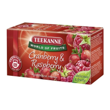 TEEKANNE Gyümölcstea, 20x2,25 g, TEEKANNE "Piros bogyók", áfonya-málna tea