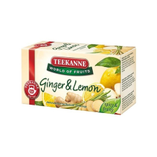 TEEKANNE Gyümölcstea TEEKANNE World of Fruits gyömbér-citrom 20x2,5gr alapvető élelmiszer