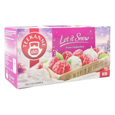 TEEKANNE let it snow habcsók és málna ízű gyümölcstea  45g tea