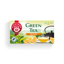 TEEKANNE Narancs ízesítésű zöld tea tea
