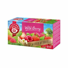 TEEKANNE Wild Berry - eper és málna ízű gyümölcstea - 20 filter 40g tea