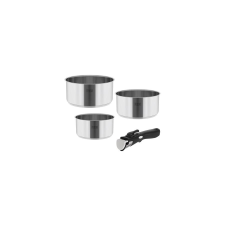 Teesa COOK EXPERT SINGLE HAND cookware set with detachable handle edény