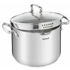 Tefal G7197956 Duetto+ Lábas fedővel 22cm 6.1L Rozsdamentes acél edény