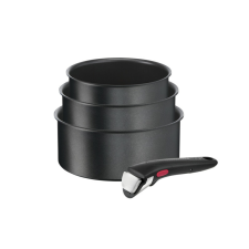 Tefal L7629002 Ingenio Daily Chef Edénykészlet - Fekete (4 részes) (L7629002) konyhai eszköz