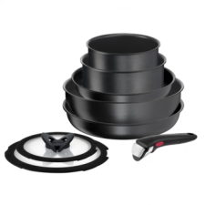 Tefal L7629242 Ingenio Daily Chef Edénykészlet 8 részes Fekete edény