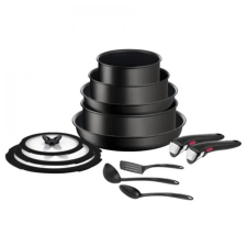 Tefal L7639543 Edény készlet 13 részes fekete edény