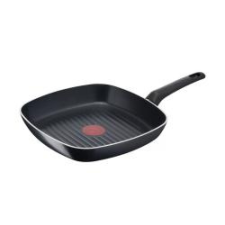 Tefal Simple Cook grill serpenyő, 26cmx26cm, fekete (B5564053) edény