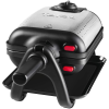 Tefal WM756D gofrisütő 2 gofri(k) 1200 W Fekete, Rozsdamentes acél (WM756D)