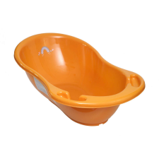 TEGA BABY 86 cm leereszthetős babakád METEO mustard babafürdőkád