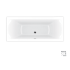 Téglalap alakú kád Laguna Cube Way Plus 150x70 cm akrilát bal és jobb is CUB1500PLUS