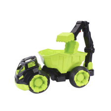  Teherautó markolóval autópálya és játékautó