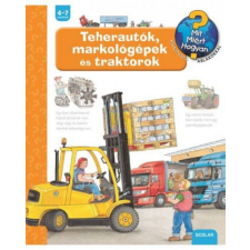 Teherautók, markológépek és traktorok gyermek- és ifjúsági könyv