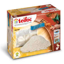 Teifoc építőkészlet 1 kg cementtel barkácsolás, építés