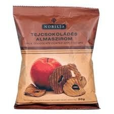  TEJCSOKOLÁDÉS ALMASZIROM /NOBILIS/ 50 g csokoládé és édesség