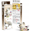 Teka EUGY Cat - Mocha 3D puzzle (617862)