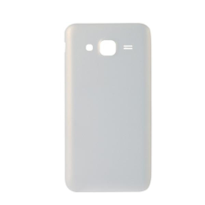  tel-szalk-00012 Akkufedél hátlap - burkolati elem Samsung Galaxy J700 fehér mobiltelefon, tablet alkatrész