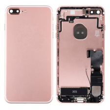  tel-szalk-00049 Apple iPhone 7 Plus rózsa arany KOMPLETT akkufedél, hátlap, hátlapi kamera lencse stb. mobiltelefon, tablet alkatrész