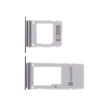  tel-szalk-003927 Samsung Galaxy A5 (2018) A530 / A8 (2018) fekete SIM & SD kártya tálca (1 SIM kártyás telefonhoz)