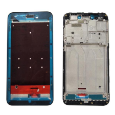  tel-szalk-005498 Xiaomi Redmi 5A fekete előlap lcd keret, burkolati elem mobiltelefon, tablet alkatrész