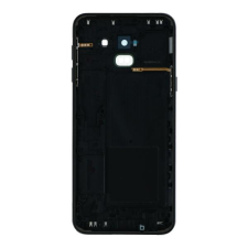 tel-szalk-005742 Samsung Galaxy J6 fekete akkufedél, hátlap mobiltelefon, tablet alkatrész