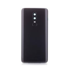  tel-szalk-005843 OnePlus 6 fekete akkufedél, hátlap mobiltelefon, tablet alkatrész