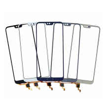  tel-szalk-007129 Huawei Honor 10 fekete Érintőpanel -kijelző nélkül -digitizer mobiltelefon, tablet alkatrész