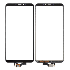  tel-szalk-007152 Xiaomi Mi Max 3 fekete Érintőpanel -kijelző nélkül -digitizer mobiltelefon, tablet alkatrész