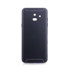  tel-szalk-007668 Samsung Galaxy A6 (2018) fekete akkufedél, hátlap mobiltelefon, tablet alkatrész