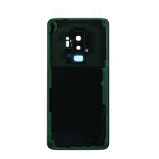  tel-szalk-007722 Samsung Galaxy S9 Plus fekete akkufedél, hátlap mobiltelefon, tablet alkatrész