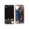  tel-szalk-008941 Xiaomi Mi 8 rózsaszín előlap lcd keret, burkolati elem