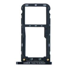  tel-szalk-009091 Xiaomi Mi Max 3 fekete SIM kártya tálca mobiltelefon, tablet alkatrész