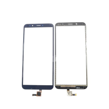  tel-szalk-009262 Huawei Y7 Prime (2018) kék Érintőpanel -kijelző nélkül -digitizer mobiltelefon, tablet alkatrész