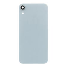 tel-szalk-010187 Apple iPhone XR fehér akkufedél, hátlap, hátlapi kamera lencse mobiltelefon, tablet alkatrész