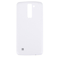 tel-szalk-01094 Akkufedél Hátlap - burkolati elem logózott LG K8 fehér mobiltelefon, tablet alkatrész