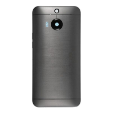  tel-szalk-01128 HTC M9 Plus szürke Akkufedél hátlap - burkolati elem oldalsó gombokkal mobiltelefon, tablet alkatrész