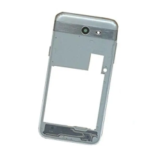  tel-szalk-011367 Samsung Galaxy Prime J3 J327 ezüst középső keret mobiltelefon, tablet alkatrész