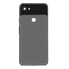  tel-szalk-011914 Google Pixel 3a XL fekete akkufedél, hátlap mobiltelefon, tablet alkatrész
