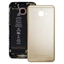  tel-szalk-013012 Samsung Galaxy C7 arany akkufedél, hátlap mobiltelefon, tablet alkatrész
