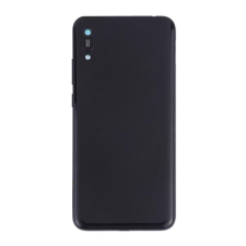 tel-szalk-013500 Huawei Y6 (2019) fekete akkufedél, hátlap mobiltelefon, tablet alkatrész