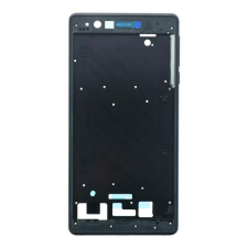  tel-szalk-013780 Nokia 3 fekete előlap lcd keret, burkolati elem mobiltelefon, tablet alkatrész