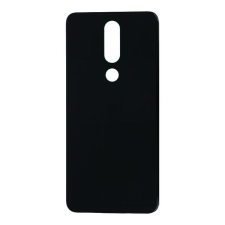  tel-szalk-014171 Nokia 5.1 Plus (Nokia X5) fekete akkufedél, hátlap mobiltelefon, tablet alkatrész