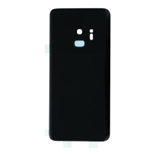 tel-szalk-014456 Samsung Galaxy S9 fekete akkufedél, hátlap mobiltelefon, tablet alkatrész