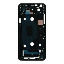  tel-szalk-014905 LG Q8 fekete előlap lcd keret, burkolati elem mobiltelefon, tablet alkatrész