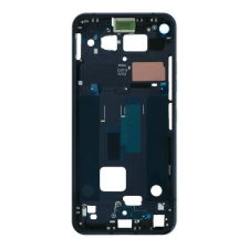  tel-szalk-015495 LG Q70 fekete előlap lcd keret, burkolati elem mobiltelefon, tablet alkatrész