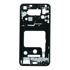 tel-szalk-015499 LG V35 ThinQ fekete előlap lcd keret, burkolati elem mobiltelefon, tablet alkatrész